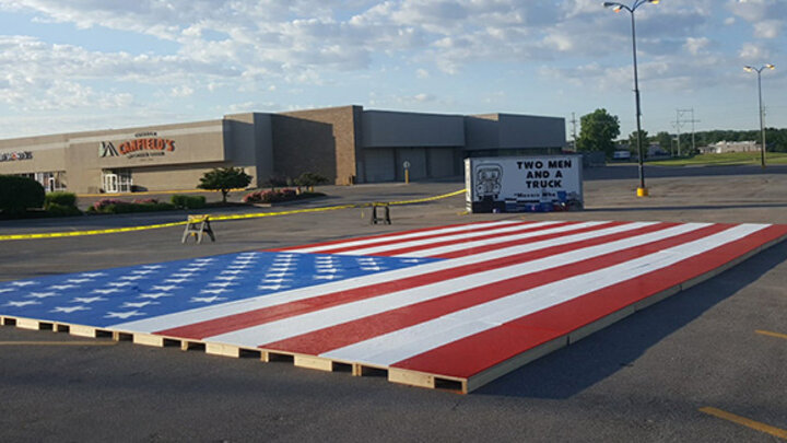 World Record Largest American Flag
