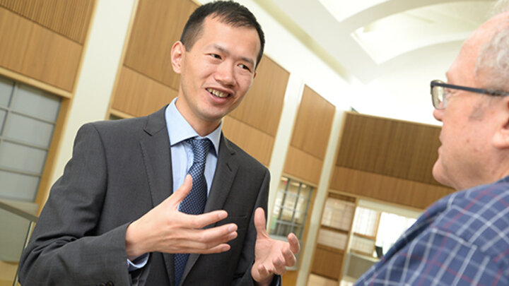 Dr. Heng Chen found a niche in the area of data analytics to improve service and reduce costs in the airline industry.