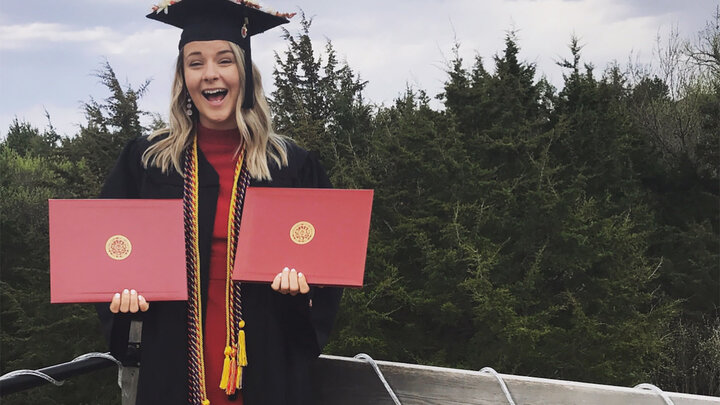 The DREAMBIG Academy helped prepare Cody for college and her first post-graduate job at Deloitte.