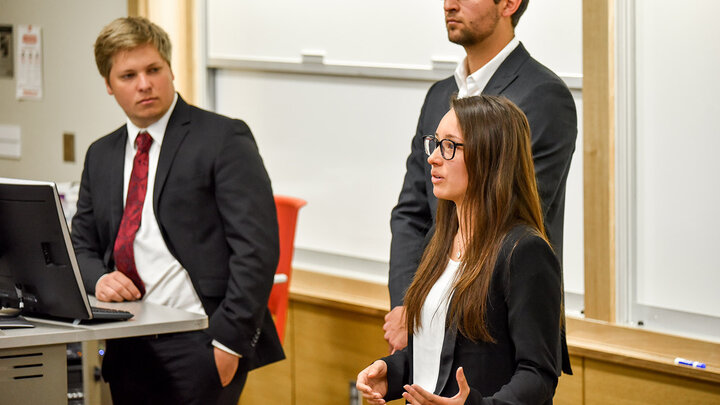 Maya Mercer’s outlook on marketing flipped after gaining real-world experience in a marketing course at Nebraska Business.