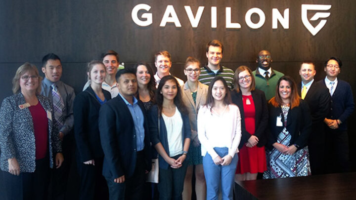 Students visit to Gavilon