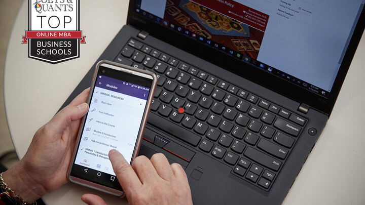 MBA@Nebraska achieved a consecutive Top 10 placement in Poets&Quants annual ranking of online MBA programs.