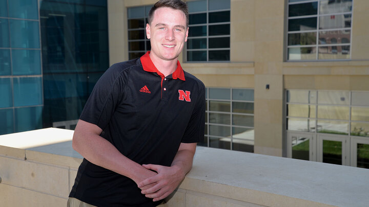Robbie Palkert bounced back from a baseball injury by taking advantage of class project opportunities.