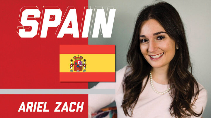 Ariel Zach, an international business major with a focus on marketing from Stanton, Nebraska, is studying abroad and completing an internship in Barcelona, Spain, all summer.