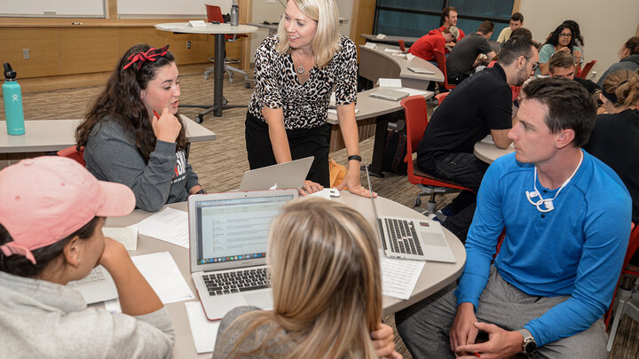 Under the guidance of Dr. Amber Messersmith, students learn how to initiate a funding process, create a grant application, evaluate applications and make decisions on providing grants for community betterment.
