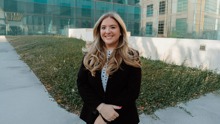 Celia Owen, a senior marketing major at the University of Nebraska–Lincoln