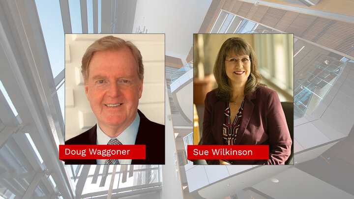 Sue Wilkinson and Doug Waggoner