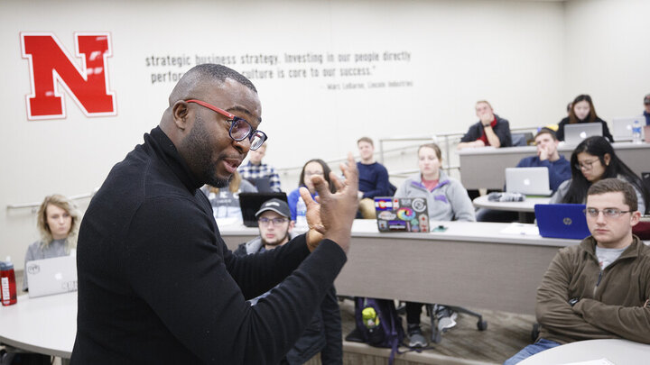 Dr. Kalu Osiri, director of the International Business program and associate professor of practice in management, helps students develop a global mindset through multiple international business efforts within the College of Business.