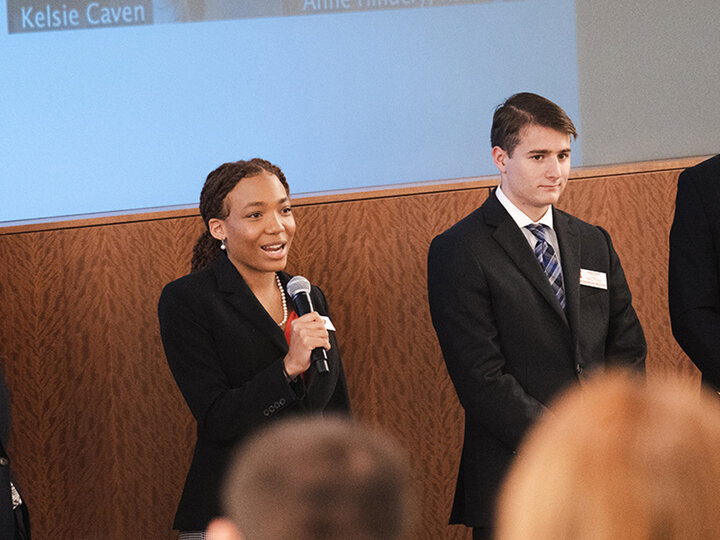 Students in the Clifton Builders program at the College of Business consulted with more than 30 businesses and organizations the last six years. Part of the Building a Life for Impact (MNGT 324B) course, the builders start with the basics in the classroom and then learn by doing in the community.