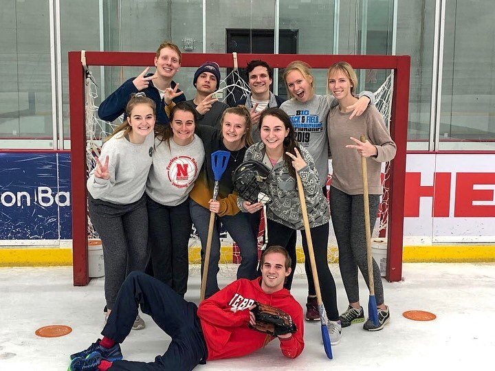 Delta Sigma Pi intramural hockey