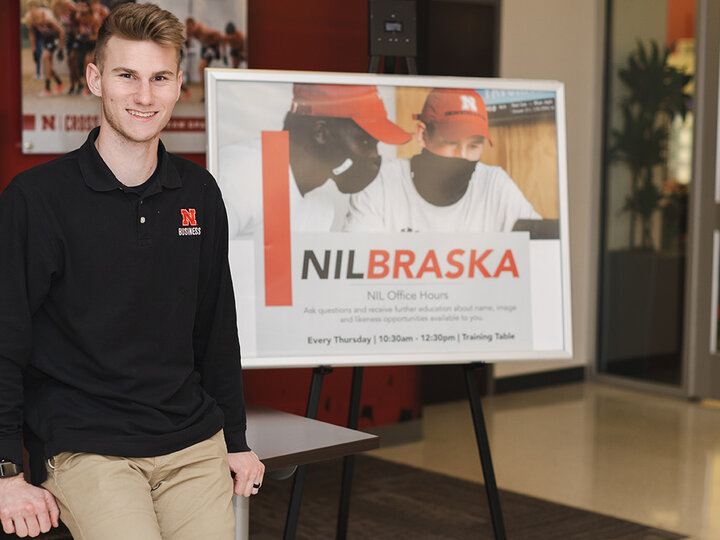 unior Jake Bowman of Lincoln, Nebraska, started a student-led Name, Image and Likeness Advisor program to guide student-athletes through the new and vast applications of NIL and help them find success.