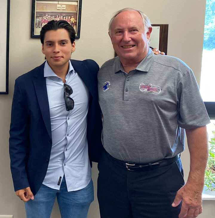 Eduardo Sicilia and Steve Hauff worked together to launch a brand ambassador program for Hauff Sports.