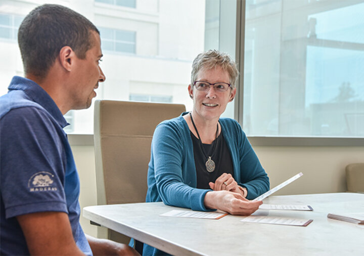 Deb Eisloeffel served as human resources manager for the College of Business.
