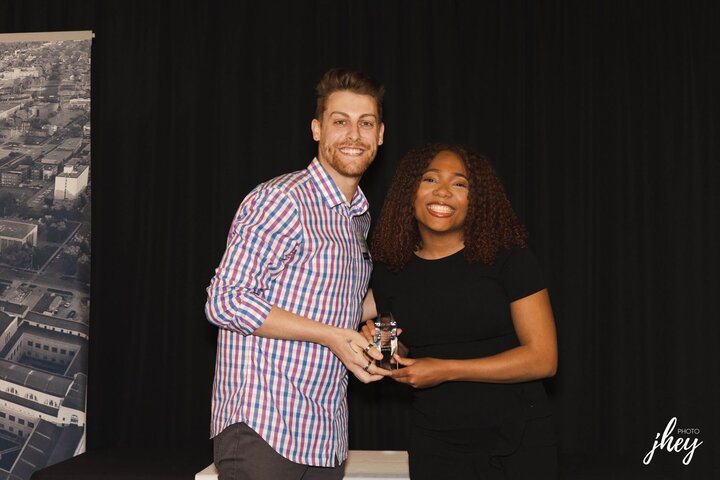 Lauren Lewis received the Student Marketer of the Year Award.