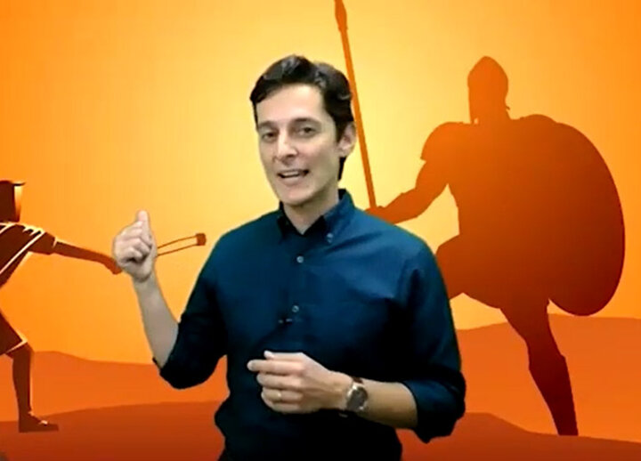 David and Goliath provide an illustration for differences between small and large firms in Maciel’s research