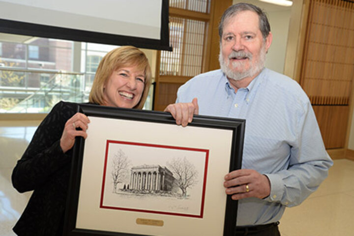 Dr. James Gentry will retire after 32 years with the College of Business.