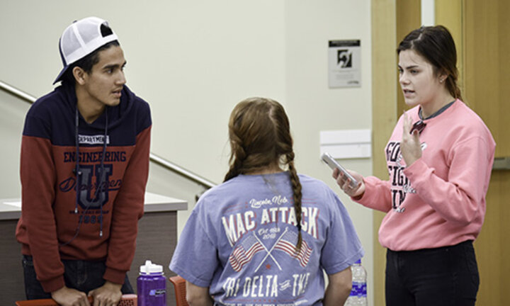 Students will collaborate with members of the community to create a mock startup during the event.