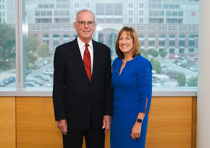 Dick Kelley, ’60 with Kathy Farrel