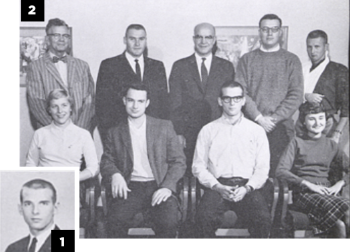 Dick’s photo as a senior in the 1960 Cornhusker Yearbook.