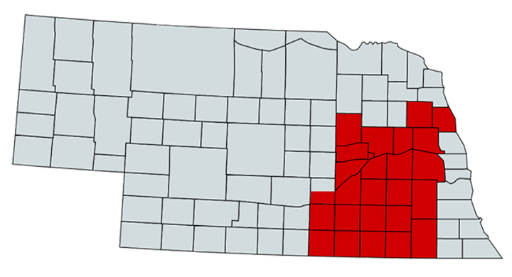 Nebraska Map