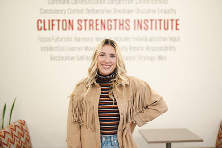 Paxton Brittingham is part of the Clifton Builders Program, which offers hands-on experiences launching a business and leading others.