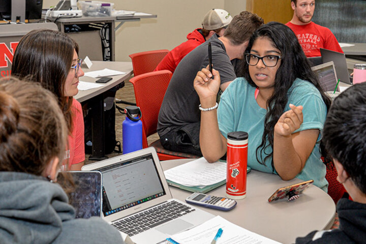 Previous Strive to Thrive Lincoln students brainstorm ideas for their class funding goals.