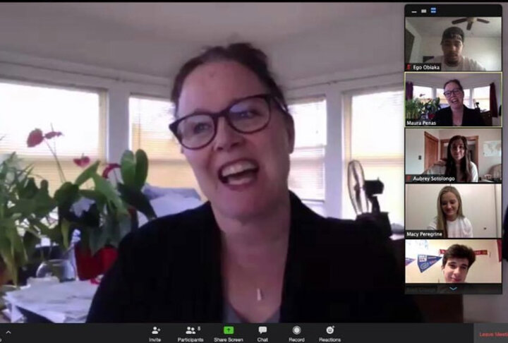 Zoom meetings help facilitate evaluations of non-profits applying for the grants.