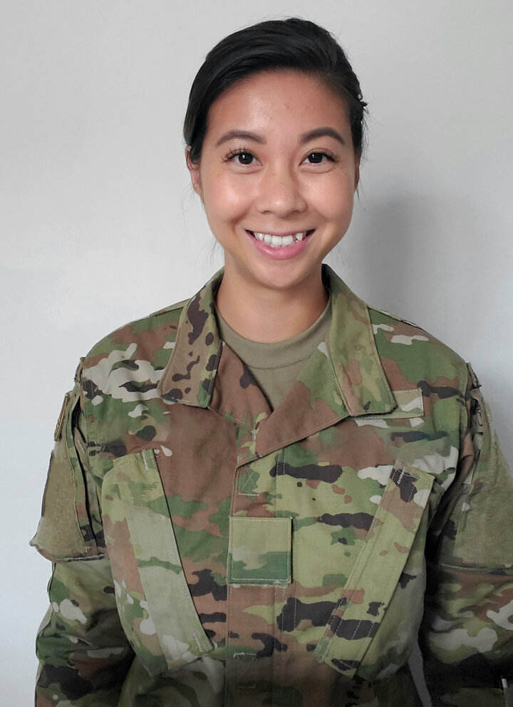 Pham learned organizational behavior concepts in the MBA program that she could quickly apply to her work teams in the military.